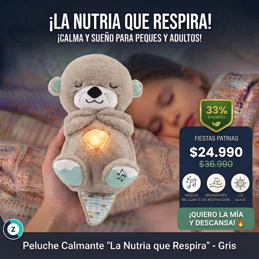 Nutria que Respira - Gris