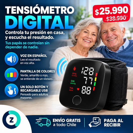 Tensiómetro Digital Negro