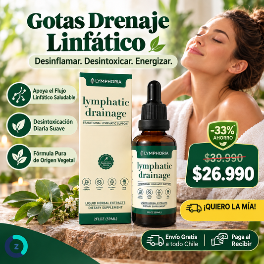 Gotas Drenaje Linfático Lymphoria